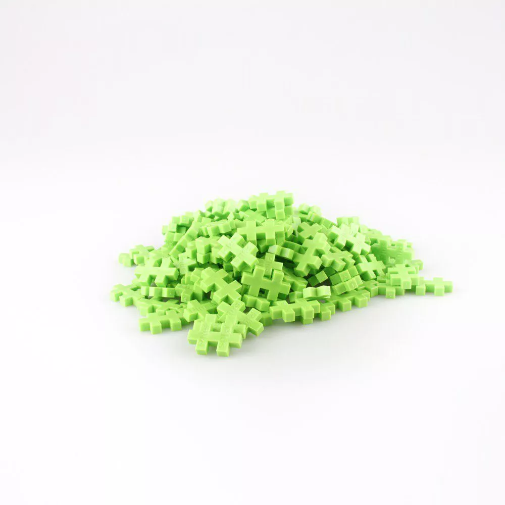 jeu de construction danois Plus-Plus 150 pièces vert pomme