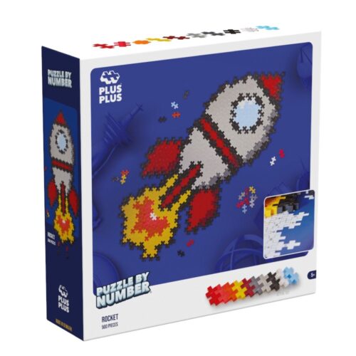 plus-plus puzzle fusée