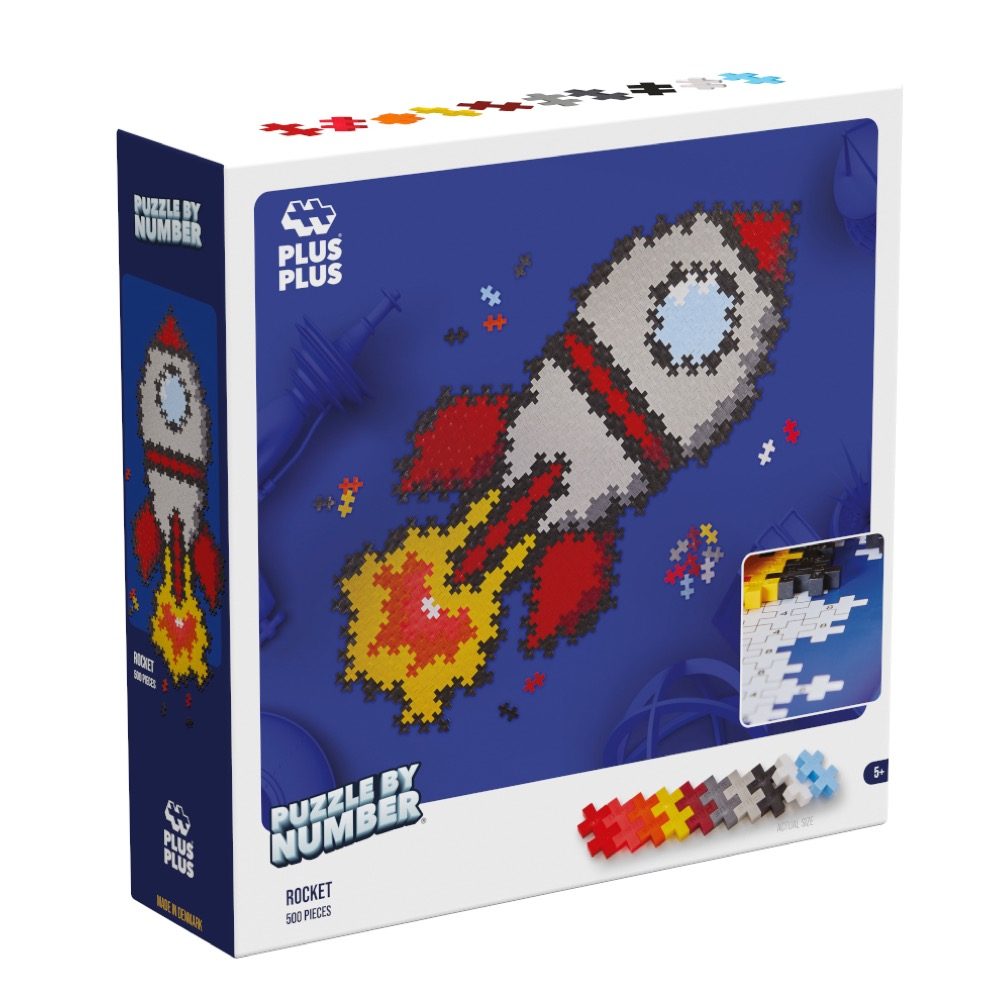 Plus-Plus - Puzzle Fusée