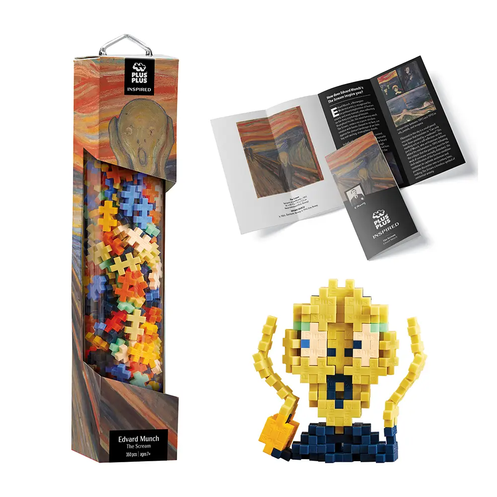 Plus-Plus Inspired - Munch