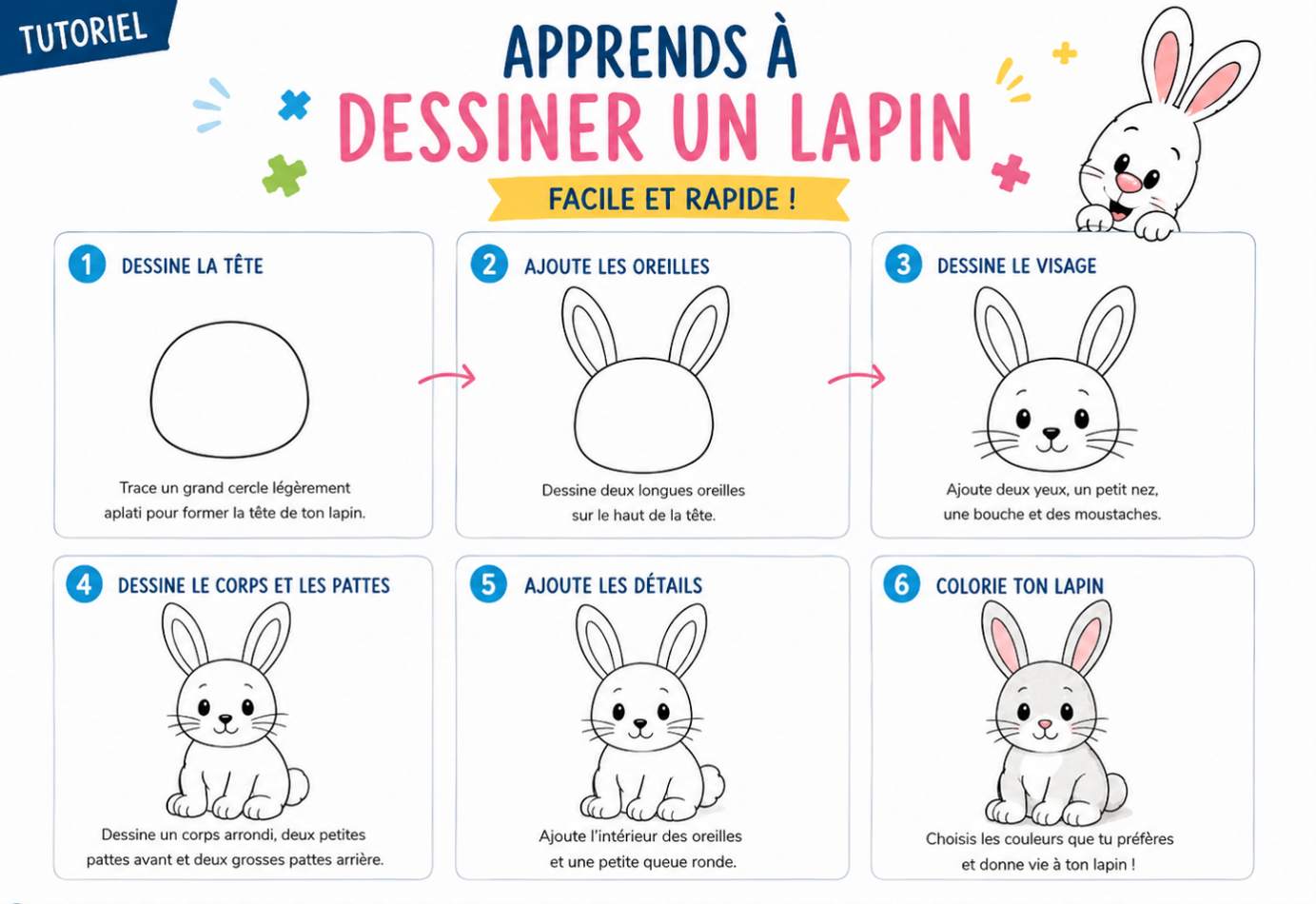 Dessiner un lapin avec Plus Plus