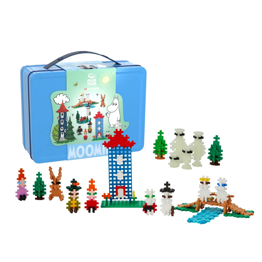 Valisette métal Bleue Moomin
