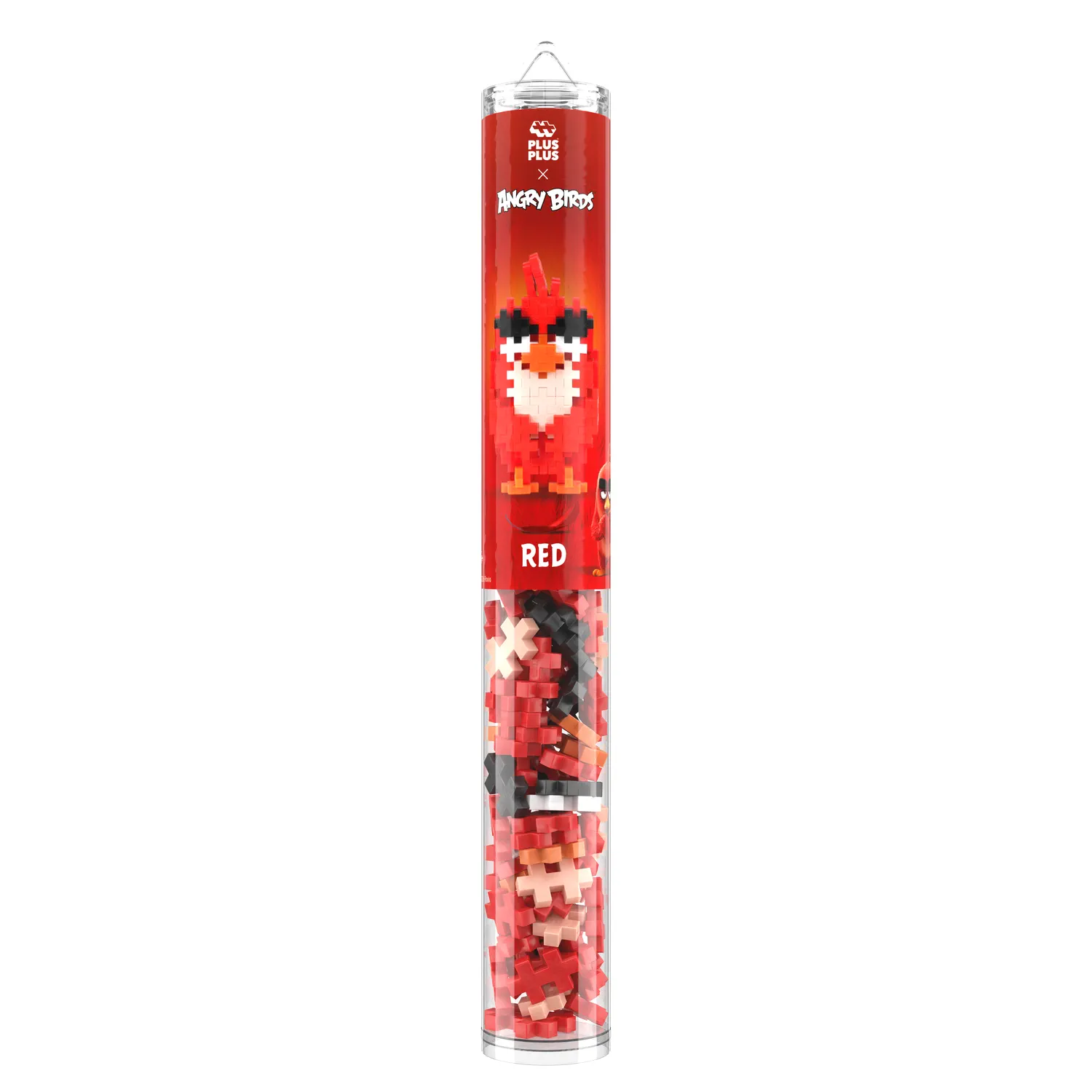 Tube Angry Birds - Red - 110 Pcs