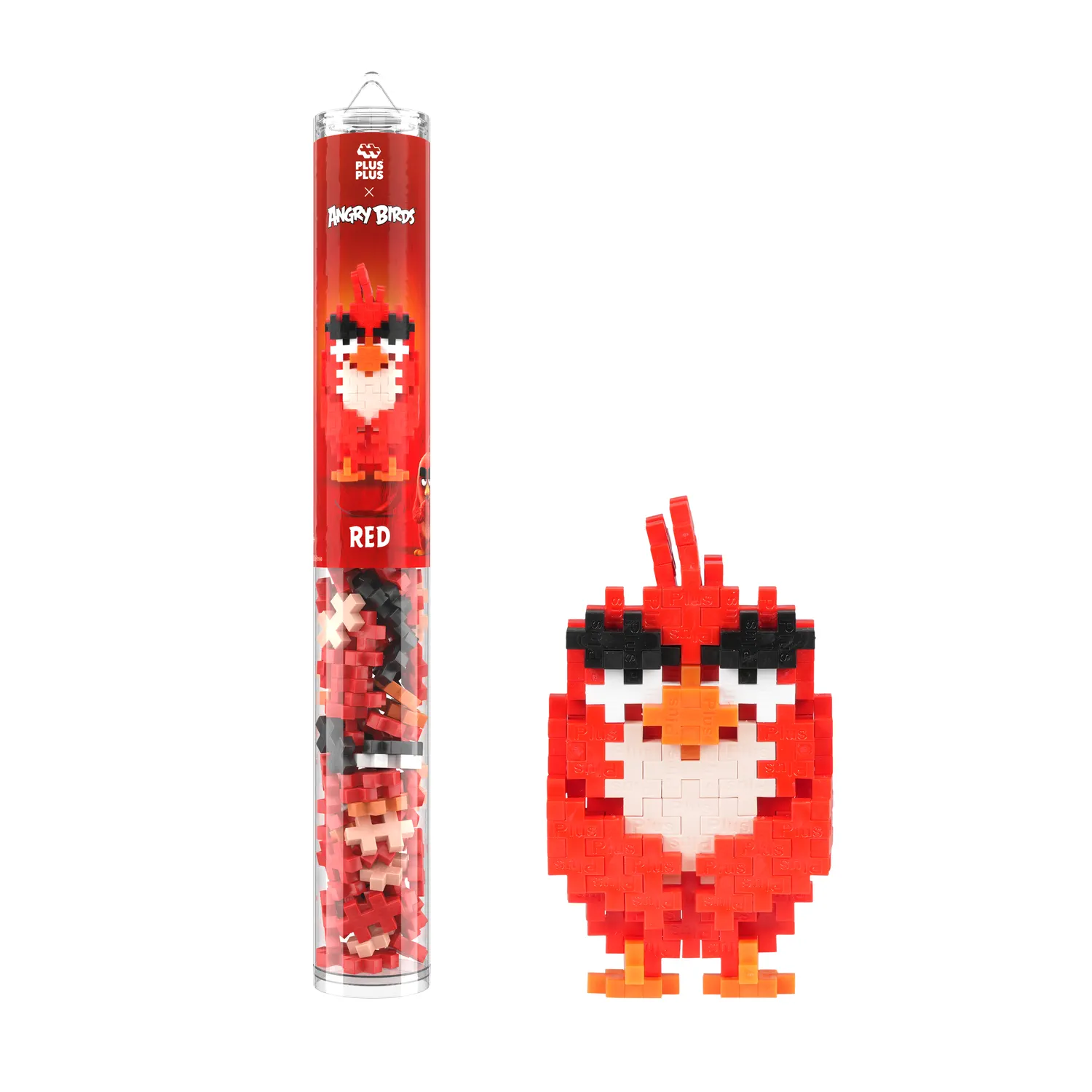Tube Angry Birds - Red - 110 Pcs – Image 2
