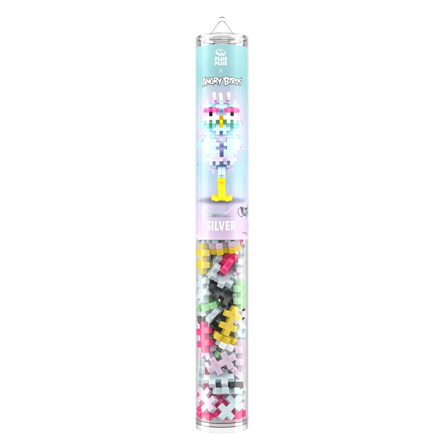 Tube Angry Birds - Silver- 110 Pcs